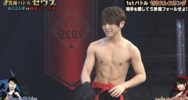 ジャニーズ 腹筋 ランキング 細マッチョ メンバー 画像